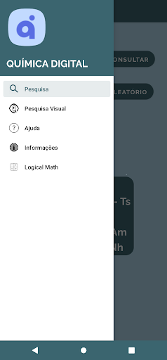 Android application Química Digital screenshort