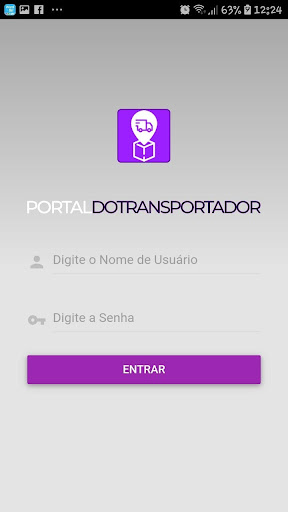 Android application Portal do Transportador APP screenshort