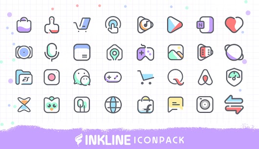 InkLine Icon Pack MOD APK (Patched/Full) 7
