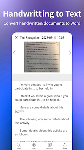 Skærmbillede 2 Text Extractor:image to text android