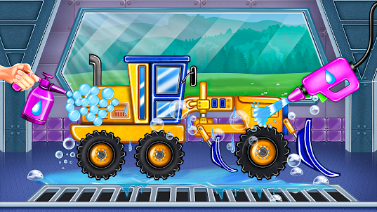 Kids Truck: Build Station Game