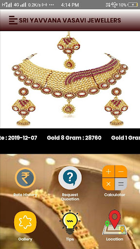 Android application Sri Yavvana Vasavi Jewellers screenshort