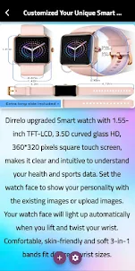 Dirrelo Smart Watch guide