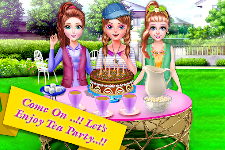 School Girls Birthday Party