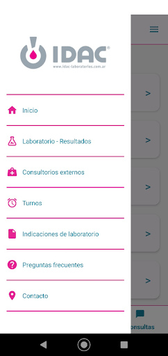 IDAC Laboratorios Screen 2
