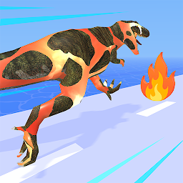 Значок приложения "Dino Evolution Run 3D"