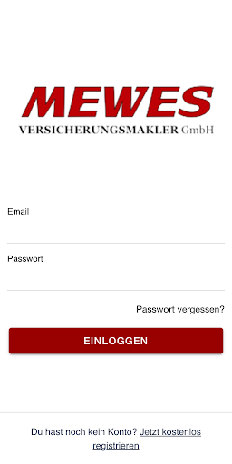 Mewes Vertragsmanager Screen 2