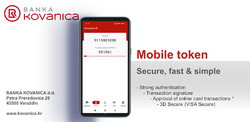 Android application Kovanica ID screenshort