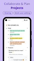 screenshot of Workflowy |Note, List, Outline