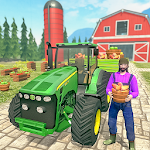 Cover Image of Download Offroad Farm Transport: Tractor & Mini Truck Drive 2.0 APK