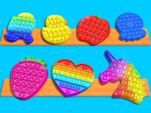 Android application DIY Pop It Fidget Maker Games screenshort