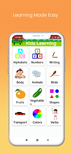 ABC Kids - Basic Learning Screen 2