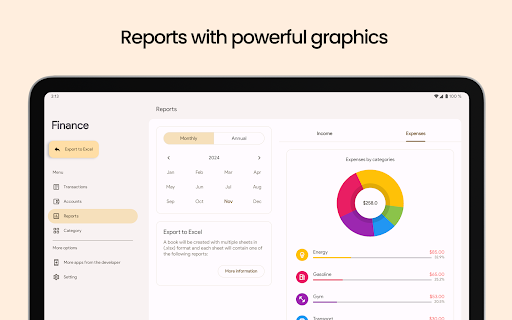 Finance Pro: Expense control 15