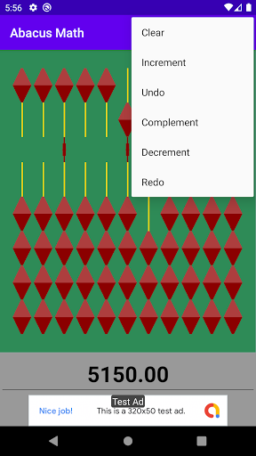 Abacus Math Screen 2