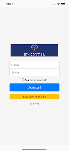 Android application Etx Contábil screenshort