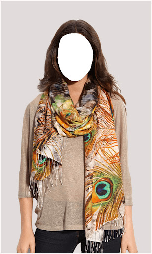 Women Scarf Photo Suit Screen 3