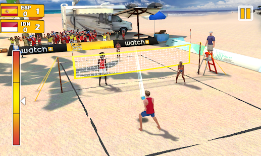 Volleyball de plage 3D APK MOD – Pièces de Monnaie Illimitées (Astuce) screenshots hack proof 2