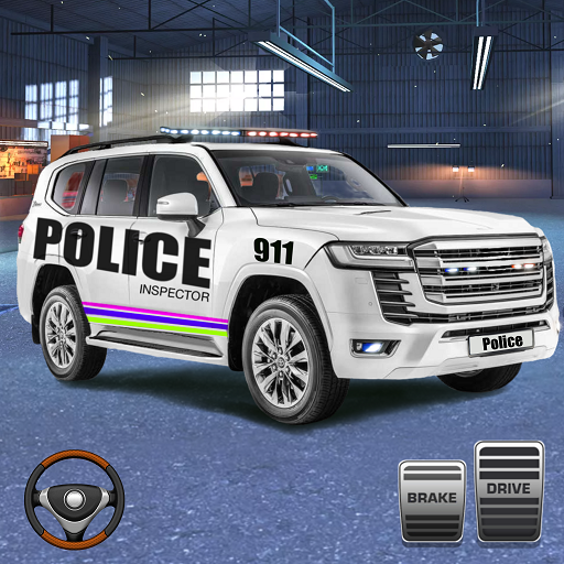 Police Prado Car Parking Games  Icon