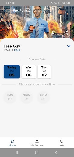 Fox Peak Cinema Screen 3