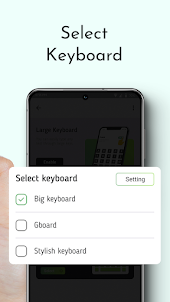 Big Keyboard Large Letters App