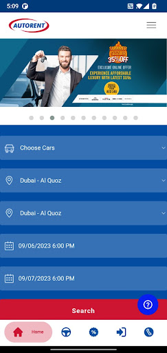 Autorent Car Rental Screen 3