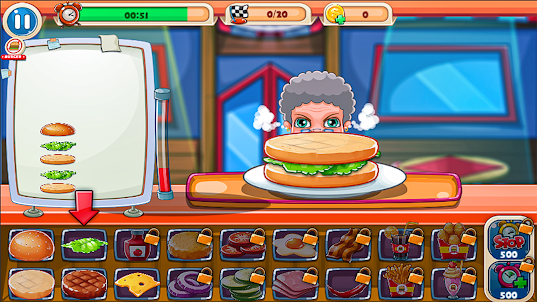 Burger Mania:Chef Burger
