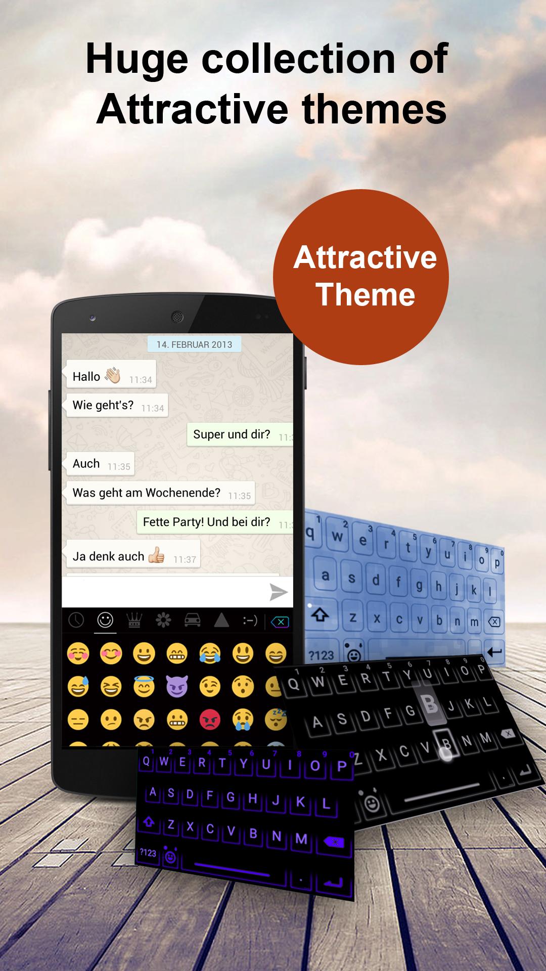 Android application Emoji Keyboard screenshort