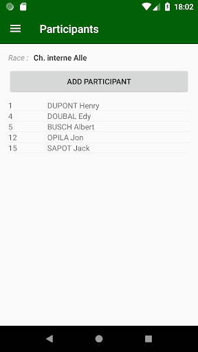 Race Timekeeper Screen 3