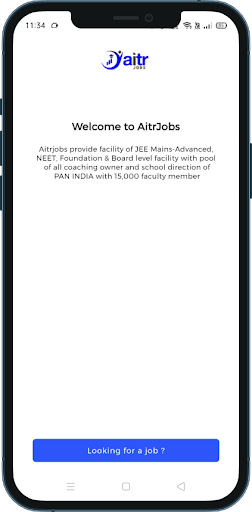 Android application AITRjobs screenshort