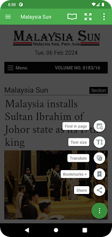 Akhbar Malaysia - semua beritaのおすすめ画像2