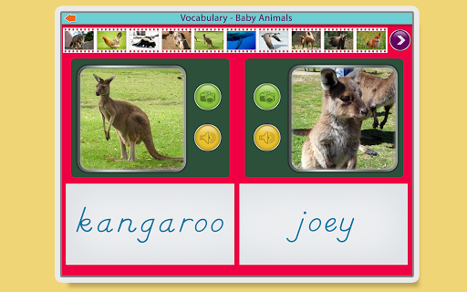 Montessori Vocabulary - Baby A Screen 3