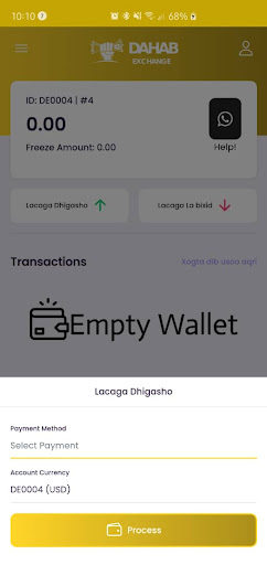 Dahab Exchange Screen 2
