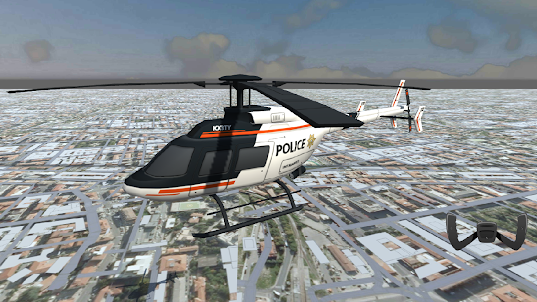 Helicopter Police Fly Game 3D