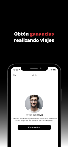Android application Hapsay Repartidor screenshort