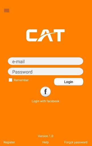 Android application CAT eService screenshort