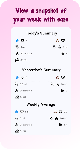 BabyMan - Baby Tracker Screen 2