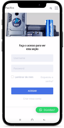 Android application Pacifco EAD screenshort