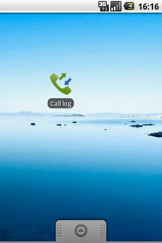 Android application Call Log Shortcut screenshort