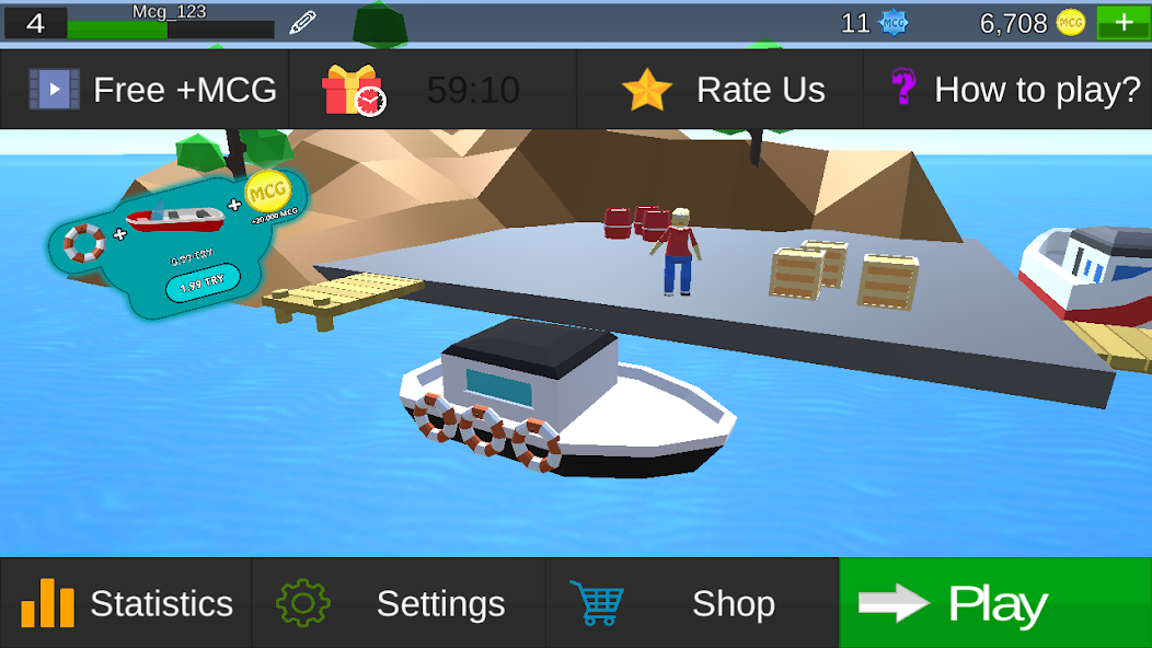 Tekne Kaptanı 1.8.9.7 APK + Мод (Unlimited money) за Android
