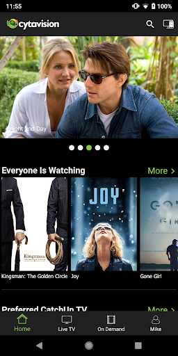 Android application Cytavision Go screenshort