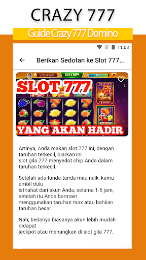 Crazy 777 Guide For Domino