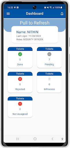 Oma Field Agent Screen 2
