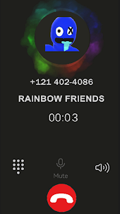 Fake Call Rainbow Prank