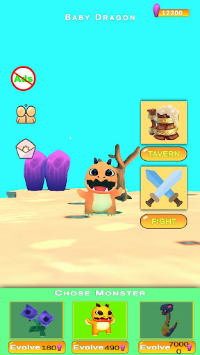 Monster Idle Fight Screen 2