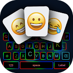 Cover Image of Unduh Neon LED Keyboard: RGB & Emoji  APK