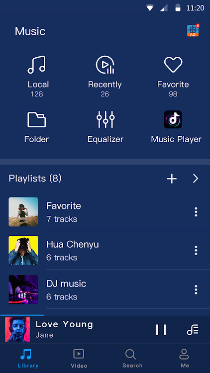 Music Player & HD Video Player - 1.4.2 - (Android)