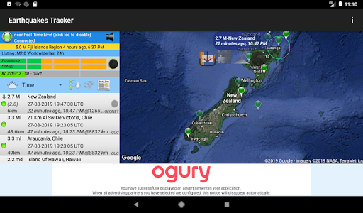 Earthquakes Tracker 2.6.9 Screenshots 17