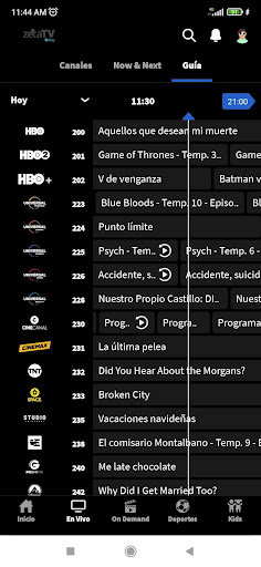 ZetaTV Play Screen 2