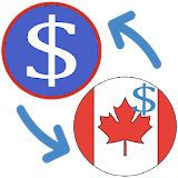 US Dollar to Canadian Dollar / USD to CAD icon