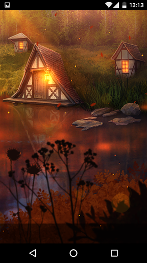 Fairy tale lwp Mole fishing